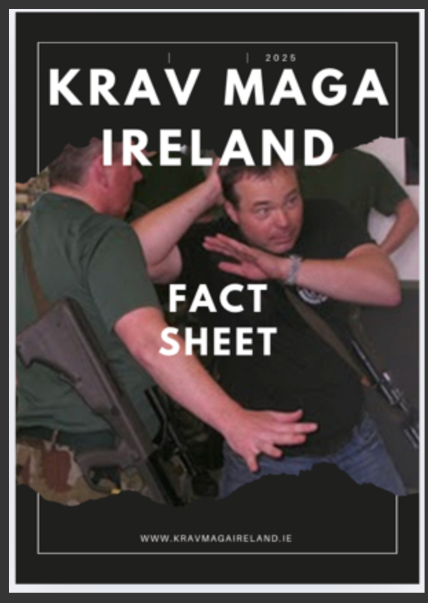 Krav Maga Ireland course fact sheet cover